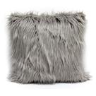 Almofada Sofy Pelo Sintético Cinza Mello 42x42 3148