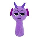 Almofada Sprunki de pelúcia recheada para decoração de quarto de fãs de jogos de terror Almofada Sprunki de pelúcia recheada para decoração de quarto de fãs de jogos de terror