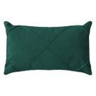 Almofada Suede Drapeada Bordô Azul Rosê Verde Terra 30x48
