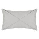 Almofada Suede Macio Creme Preto Verde Drapeada X 30x48 C/ Refil