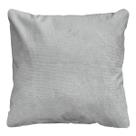 Almofada Suede Veludo Liso Amarela Ou Turquesa 45x45 Cheia