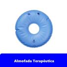 Almofada Terapêutica Redonda Com Orifício Duo Inflável/Água - Natural Home Care
