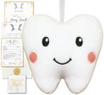 Almofada Tooth Fairy 20 Moments of Tooth Squishie com bolso