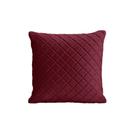 Almofada Tressê 50x50cm Veludo Marsala - Nexta Casa
