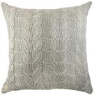 Almofada Trico Trama Cascata Natural 52x52cm