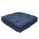 Almofada Turca Futon Cadeiras Bancos Áreas 60x60 Cm Azul Marinho - De Coração Shop