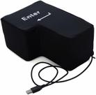 Almofada USB Big Enter Key, mesa, escritório, viagem, travesseiro de soneca