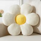 Almofada Vdoioe Flower White com tema floral 60x59cm
