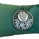 Almofada Veludo Rineira Bordada Palmeiras 50x30cm. Com Enchimento