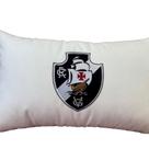 Almofada Veludo Rineira Bordada Vasco da Gama 50x30cm. com Enchimento