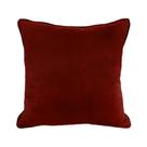 Almofada Veludo Soft Liso Com Cordão Ocre 52X52cm - Decortextil
