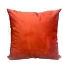 Almofada Veludo Soft Liso Decortextil