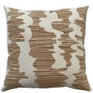 Almofada Wyona Soft Marrom 40x40cm - Serigrafada Frente e Verso