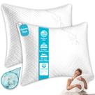 Almofada Xtreme Comforts Queen Memory Foam Cooling Slim