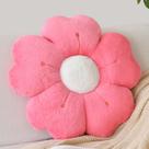 Almofada ZCNYCLAM em forma de flor decorativa rosa rosa 50cm