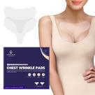 Almofadas anti-rugas no peito PURITY BABE, silicone, reutilizáveis, 2 adesivos