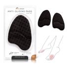 Almofadas antideslizantes FLEXZENSE Open Toe com amortecimento máximo: 1 par