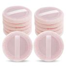 Almofadas de algodão Powder Puff Sibba Pink, 12 unidades de pó solto
