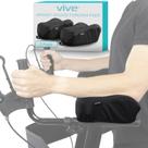 Almofadas de antebraço Upright Walker Vive para idosos (2 unidades) pretas