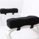 Almofadas de apoio de braço, cadeira de folhas largas, extra grossa, ergonômica