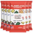 Almofadas de aquecimento de alimentos LAVA GEL Flameless (pacote com 6) para catering