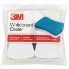 Almofadas de borracha para quadro branco 3M 581WBE 5x3cm, pacote com 2 brancos/azuis Almofadas de borracha para quadro branco 3M 581WBE 5x3cm, pacote com 2 brancos/azuis