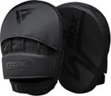 Almofadas de boxe RDX Focus Mitts em couro convexo para treinamento de MMA