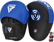 Almofadas de boxe RDX Maya Hide Leather Curved Hook and Jab