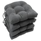 Almofadas de cadeira de microcamurça Pillow Blazing Needles 16", pacote com 4