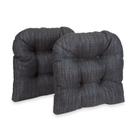 Almofadas de cadeira Klear Vu Gripper Overstuffed em forma de U 43x43cm