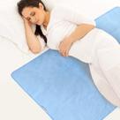 Almofadas de cama SPRINGSPIRIT laváveis à prova d'água para incontinência azul