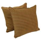 Almofadas de chão Blazing Needles 63 cm com fio Jacquard Chenille
