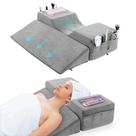 Almofadas de cílios BALAPET para extensões de cílios, espuma de veludo, cinza