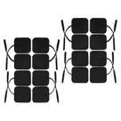 Almofadas de eletrodo iStim Super Soft 2x2 TENS Massage EMS x16