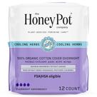 Almofadas de ervas para mulheres The Honey Pot Overnight com asas de 12 quilates