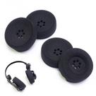 Almofadas de espuma Voarmaks, 2 pares, para Koss Porta Pro