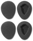 Almofadas de espuma Zotech 80 mm para fones de ouvido sem fio infravermelhos