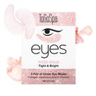 Almofadas de gel TogoSpa Rose Gold EYES Dark Circle Warrior, 3 pares