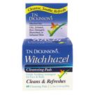 Almofadas de limpeza T.N. Dickinson's Witch Hazel 60 unidades Almofadas de limpeza T.N. Dickinson's Witch Hazel 60 unidades