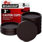 Almofadas de móveis GAGUIUP, 7,6 cm, porta-copos redondos antiderrapantes, 8 unidades Almofadas de móveis GAGUIUP, 7,6 cm, porta-copos redondos antiderrapantes, 8 unidades