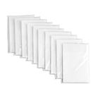 Almofadas de notas adesivas Multibey transparentes 7,6 x 5 cm, 10 pacotes, 500 unidades