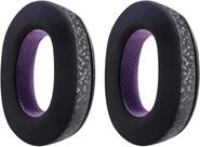 Almofadas de ouvido de espuma viscoelástica para fones de ouvido PX8 PX7 S2 - preto e roxo Almofadas de ouvido de espuma viscoelástica para fones de ouvido PX8 PX7 S2 - preto e roxo