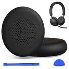 Almofadas de ouvido Duyfioa para Jabra Evolve2 65, 40 e Elite 45h Almofadas de ouvido Duyfioa para Jabra Evolve2 65, 40 e Elite 45h