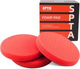 Almofadas de polimento, almofadas de polimento, SPTA, acabamento vermelho, 125 mm, 3 unidades