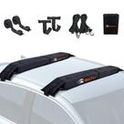 Almofadas de rack de teto macias para carro MeeFar para caiaque e prancha de surfe