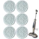 Almofadas de reposição para mop a vapor HXZIYI para Shark S7000, kit com 6 unidades Almofadas de reposição para mop a vapor HXZIYI para Shark S7000, kit com 6 unidades