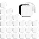Almofadas de reposição para unidades TENS anrlafie 26 PCS 2x2"