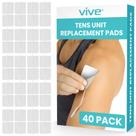 Almofadas de reposição Tens Unit Vive (pacote com 40) - reutilizáveis