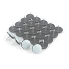 Almofadas de teflon Furniture Sliders CSFMC, base de 19 mm, pacote com 24 Almofadas de teflon Furniture Sliders CSFMC, base de 19 mm, pacote com 24