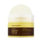 Almofadas de toner em gel EQUALBERRY Collagen Glow Up com 140 ml - 60 pastilhas